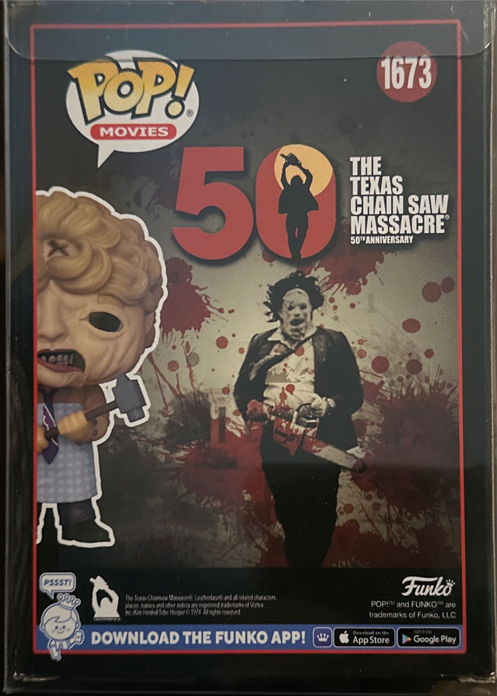 Leatherface Scare Fair $25 - The Texas Chainsaw Massacre vinyl figure collectible - Main Image 2