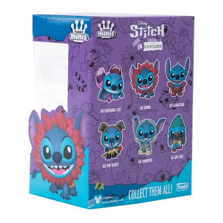 Funko Minis Disney Stitch In Costume Vinyl Figure - Lilo and Stitch vinyl figure collectible [Barcode 889698821858] - Main Image 3