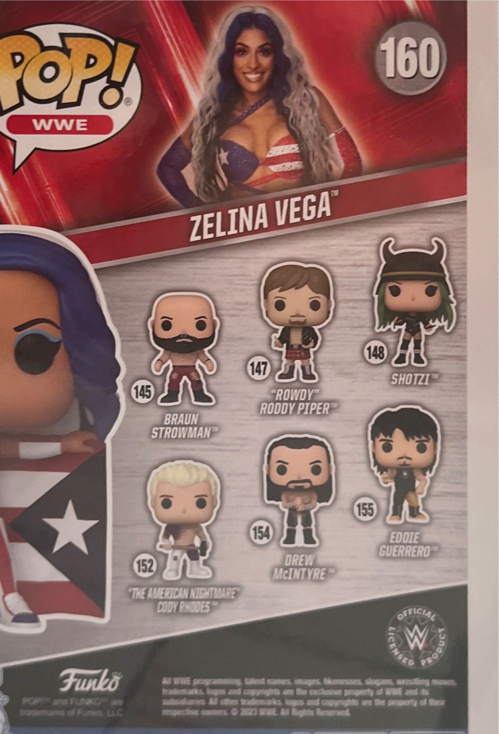 Zelina Vega - WWE vinyl figure collectible - Main Image 2