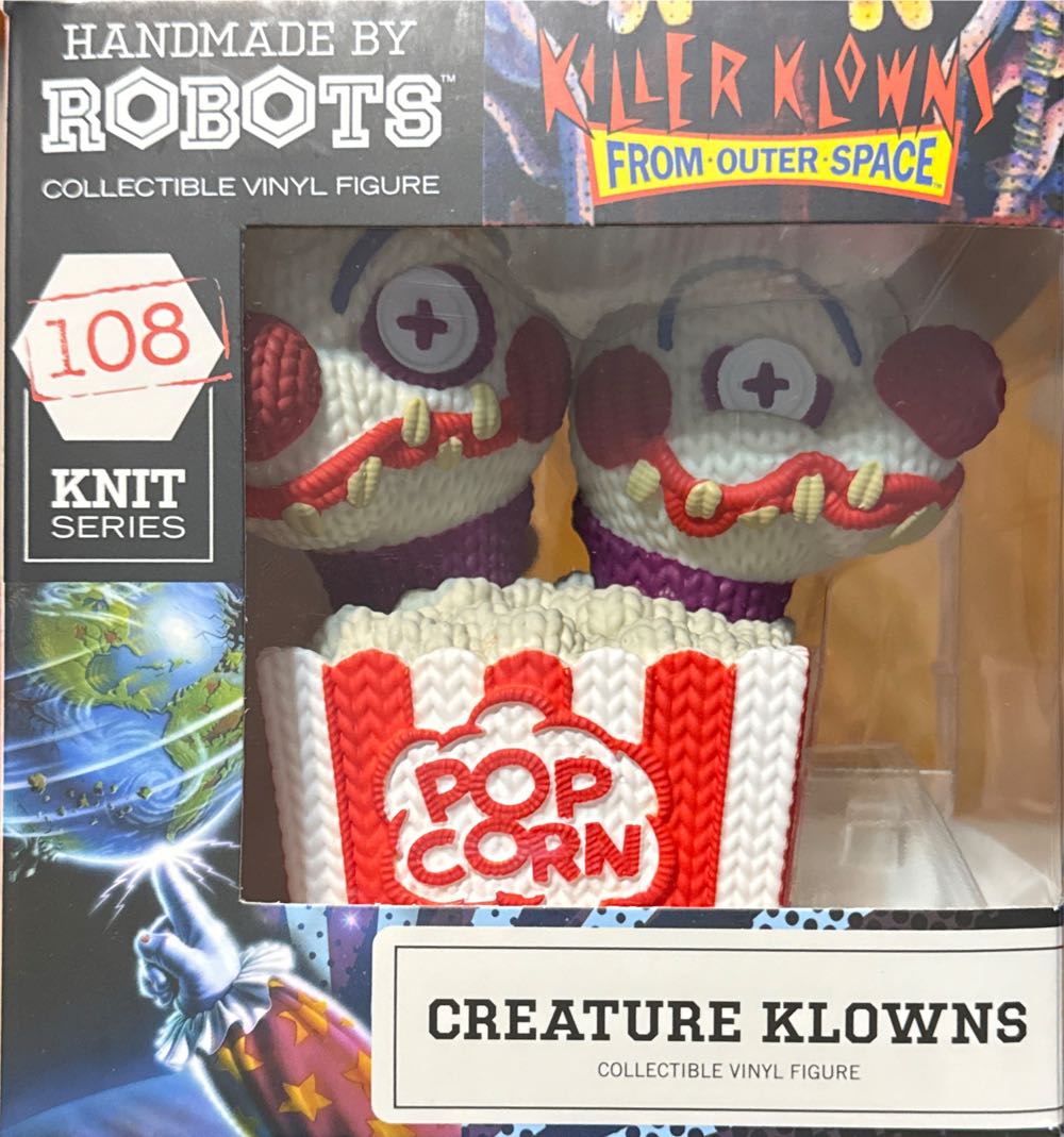 Popcorn Creature Klowns  vinyl figure collectible [Barcode 818730024964] - Main Image 2