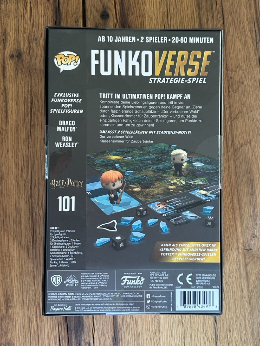 Draco Malfoy & Ron Weasley {FunkoVerse} - Harry Potter vinyl figure collectible [Barcode 889698434973] - Main Image 2