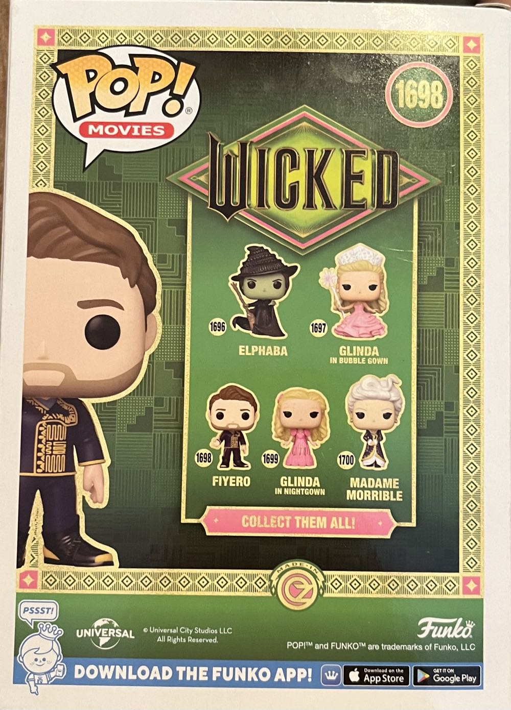 Fiyero  vinyl figure collectible [Barcode 889698797498] - Main Image 4