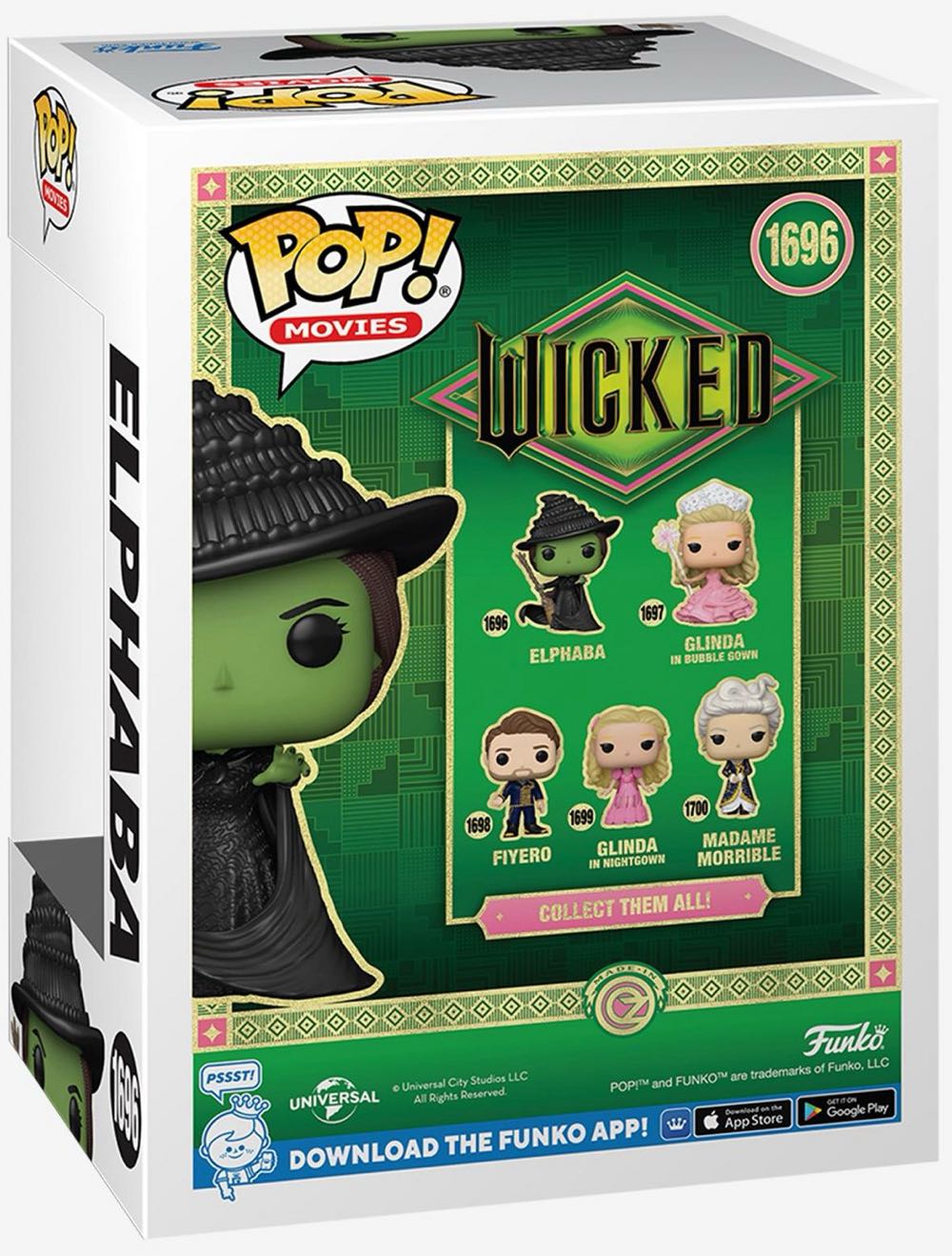 Elphaba  vinyl figure collectible [Barcode 889698827621] - Main Image 3