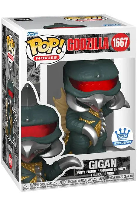 Funko Pop! 1667 Gigan - Godzilla vinyl figure collectible [Barcode 889698818674] - Main Image 2