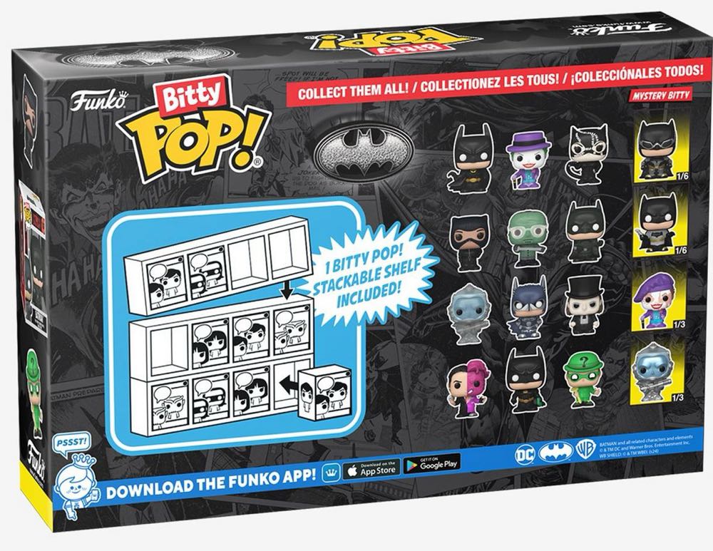 Bitty Pop: Batman Forever  vinyl figure collectible [Barcode 889698811309] - Main Image 2
