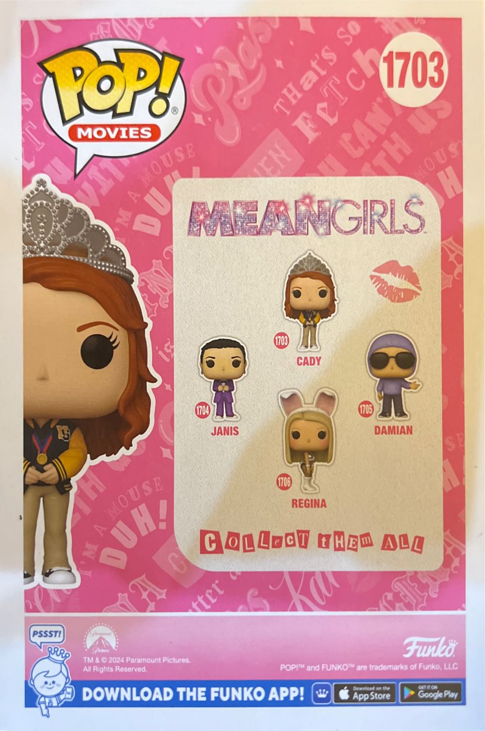 Cady  vinyl figure collectible [Barcode 889698800235] - Main Image 2