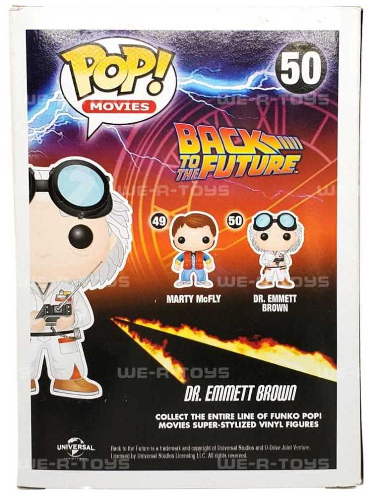 Dr. Emmett Brown - Back to the Future vinyl figure collectible [Barcode 830395033990] - Main Image 2