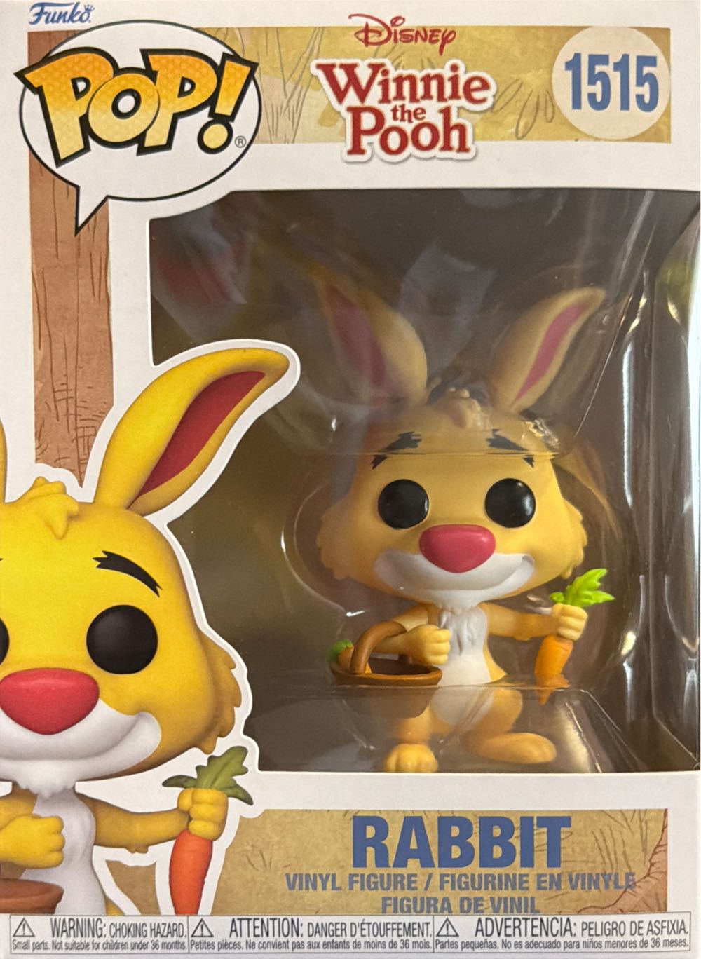 Winnie The Pooh -1515- Rabbit - Winnie the Pooh vinyl figure collectible [Barcode 889698802390] - Main Image 4