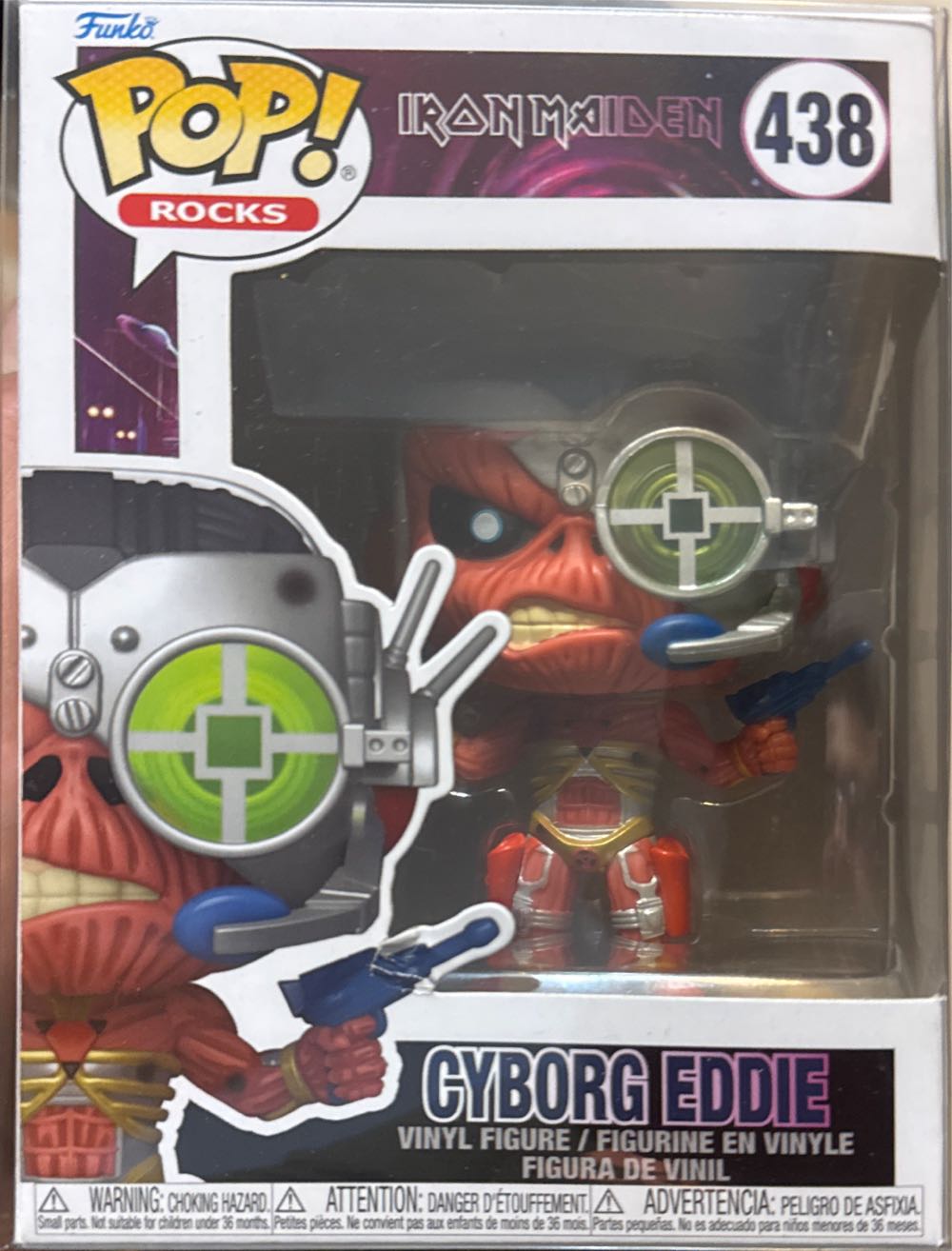Cyborg Eddie - Iron Maiden vinyl figure collectible [Barcode 889698804875] - Main Image 2