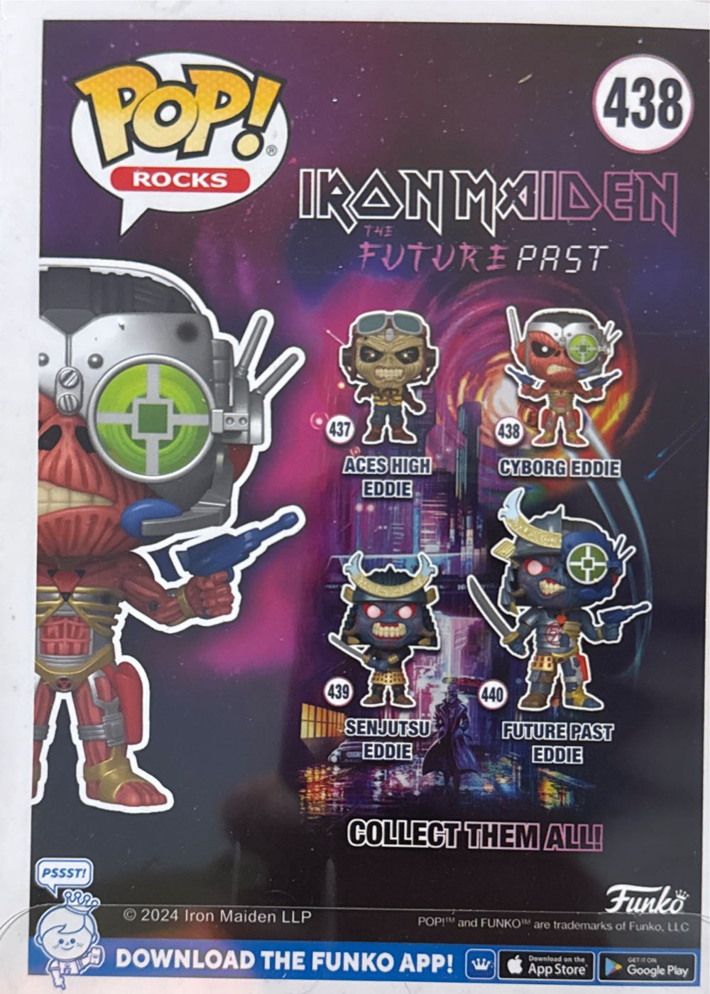 Cyborg Eddie - Iron Maiden vinyl figure collectible [Barcode 889698804875] - Main Image 3