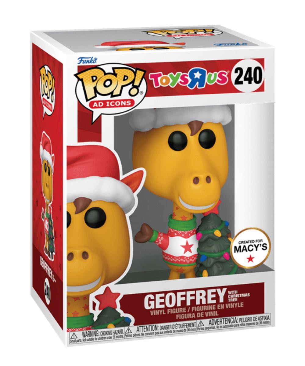 GEOFFREY with CHRISTMAS TREE (Macy’s Exclusive)  vinyl figure collectible [Barcode 889698827331] - Main Image 2