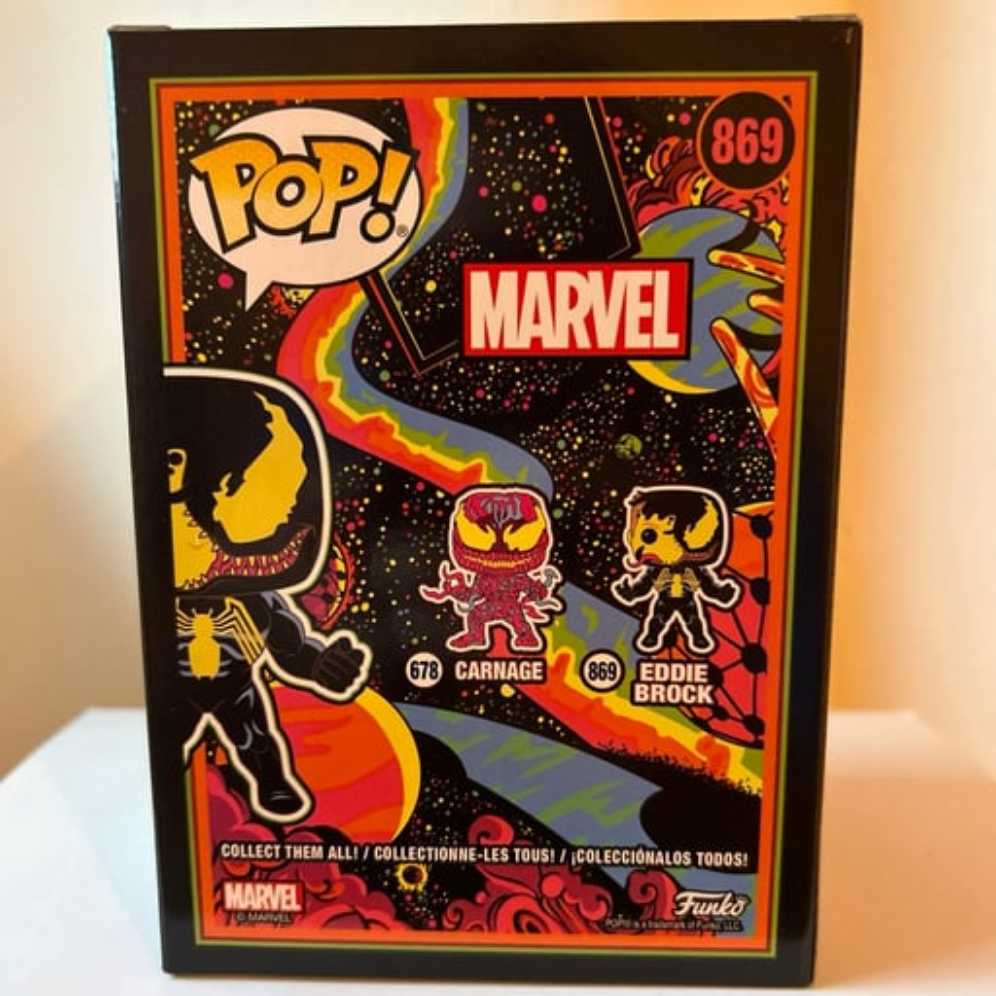 Eddie Brock (Venom) Pop! 869 - Venom vinyl figure collectible [Barcode 889698864824] - Main Image 4