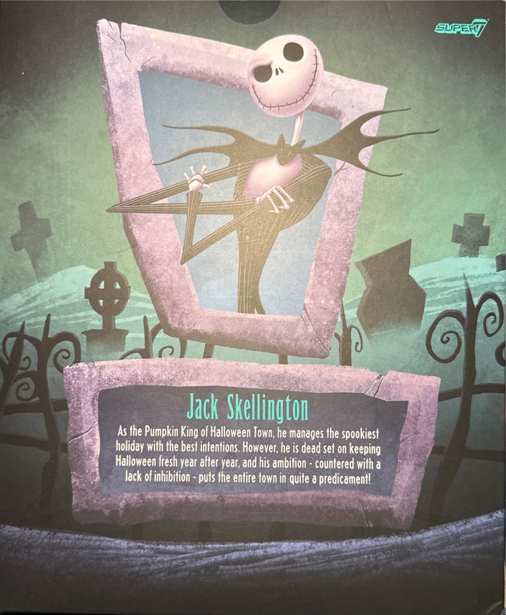 Jack Skellington  vinyl figure collectible [Barcode 840049819184] - Main Image 2