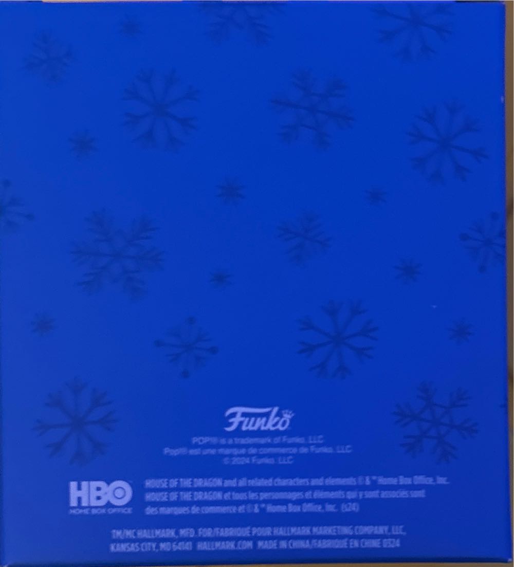 #000 Hallmark Christmas Ornament: House Of The Dragon: Syrax - Game of Thrones vinyl figure collectible [Barcode 661127050738] - Main Image 2