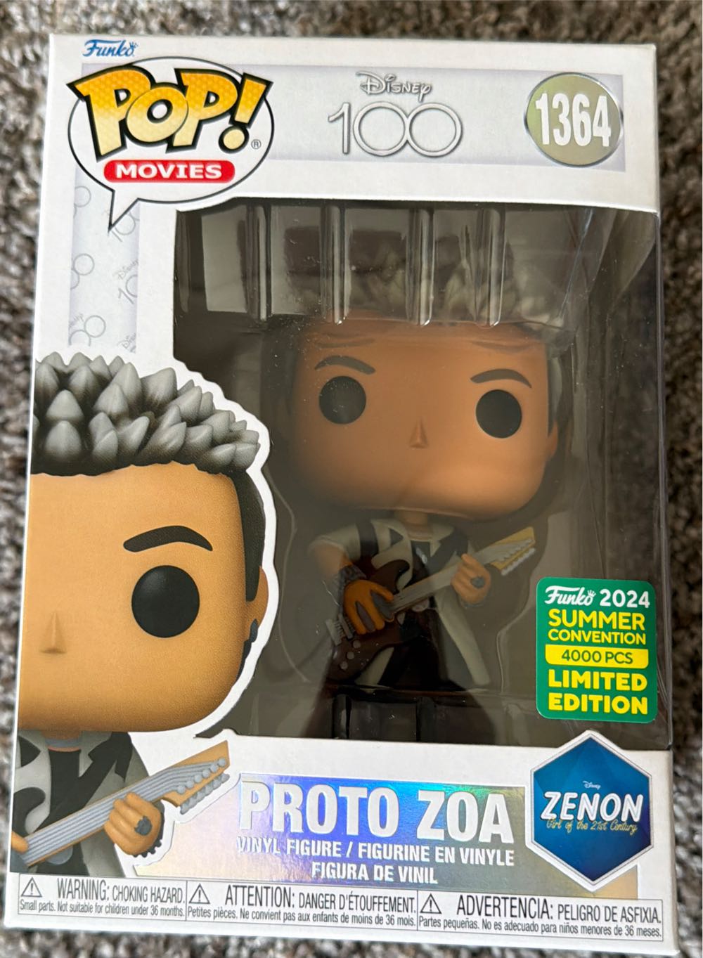 Proto Zoa - Disney vinyl figure collectible [Barcode 889698679831] - Main Image 2