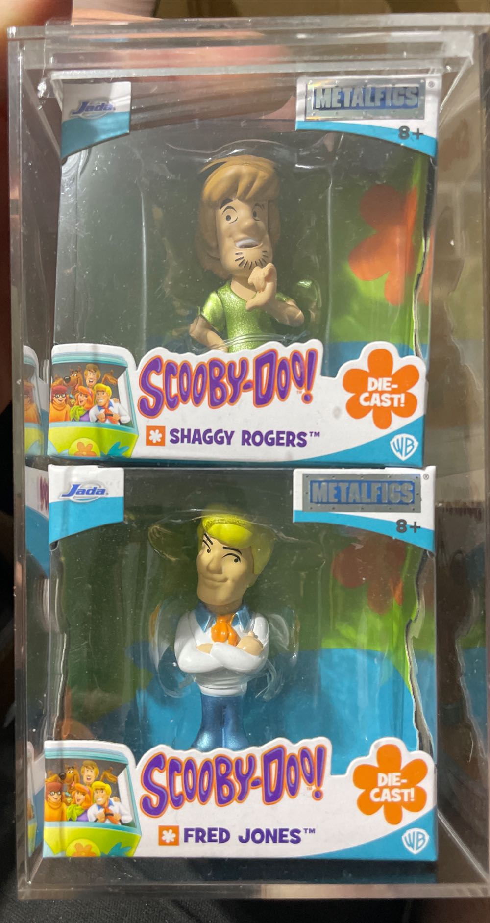 Of 2 Scooby Doo! 2” Metalfigs W Shaggy & Velma Diecasts #85225 New  vinyl figure collectible [Barcode 801310852255] - Main Image 2
