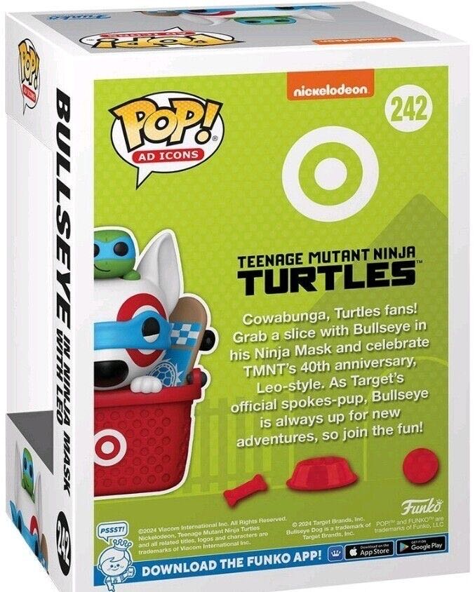 Bullseye With Ninja Mask With Leo - Teenage Mutant Ninja Turtles vinyl figure collectible [Barcode 889698821261] - Main Image 2