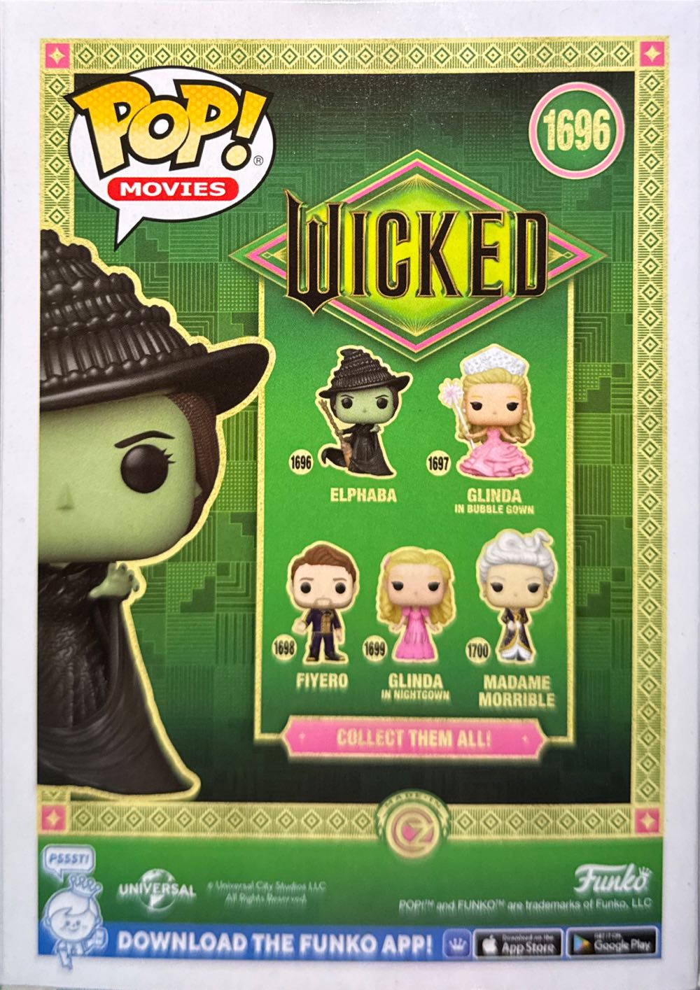 Elphaba  vinyl figure collectible [Barcode 889698797474] - Main Image 4