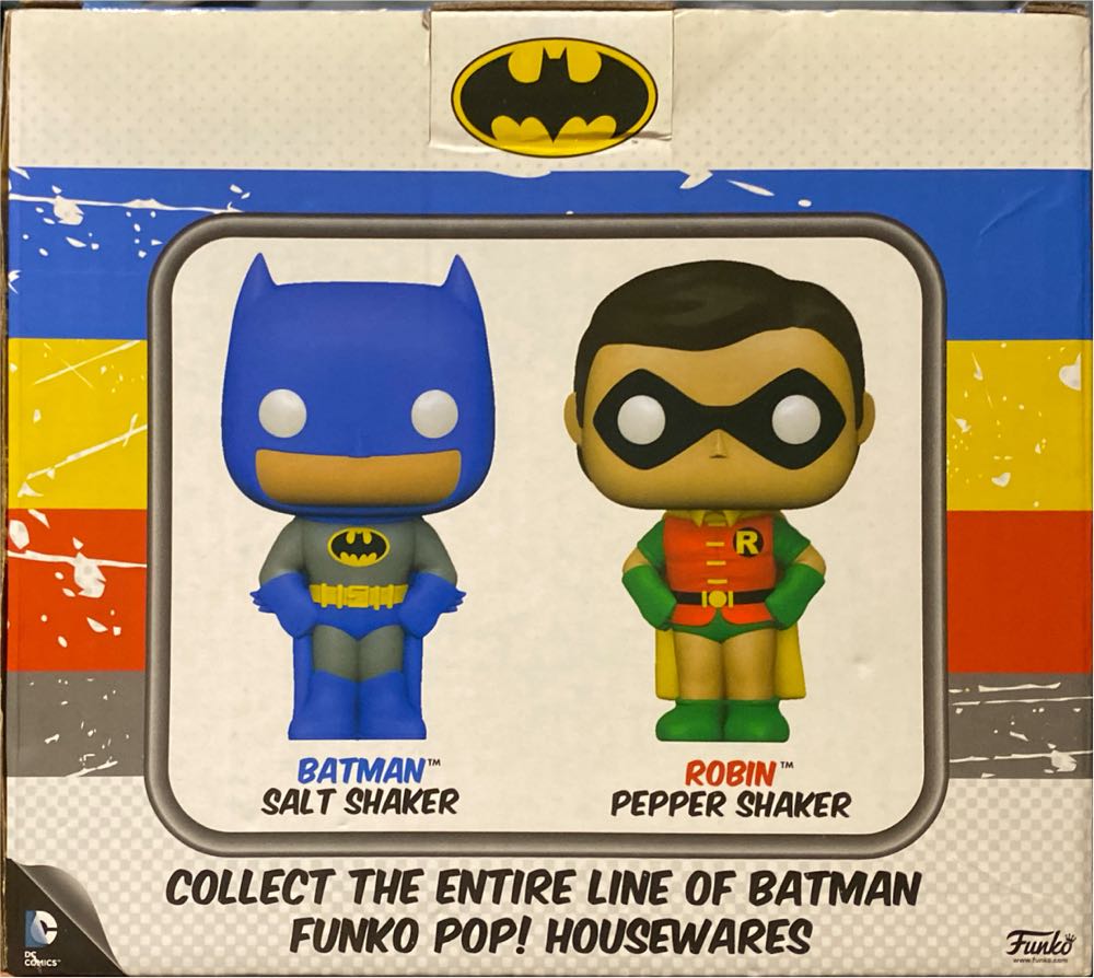Batman And Robin Salt And Pepper Shaker  vinyl figure collectible - Main Image 2