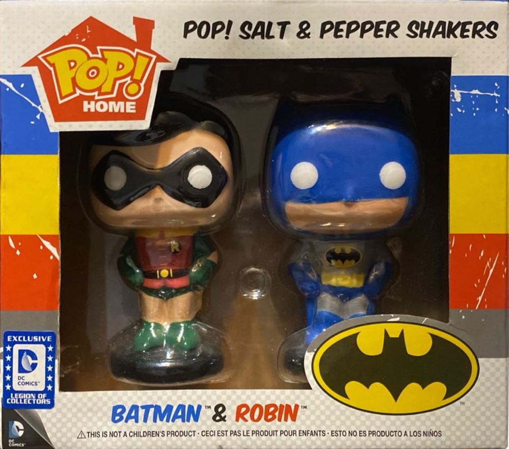 Batman And Robin Salt And Pepper Shaker  vinyl figure collectible - Main Image 4