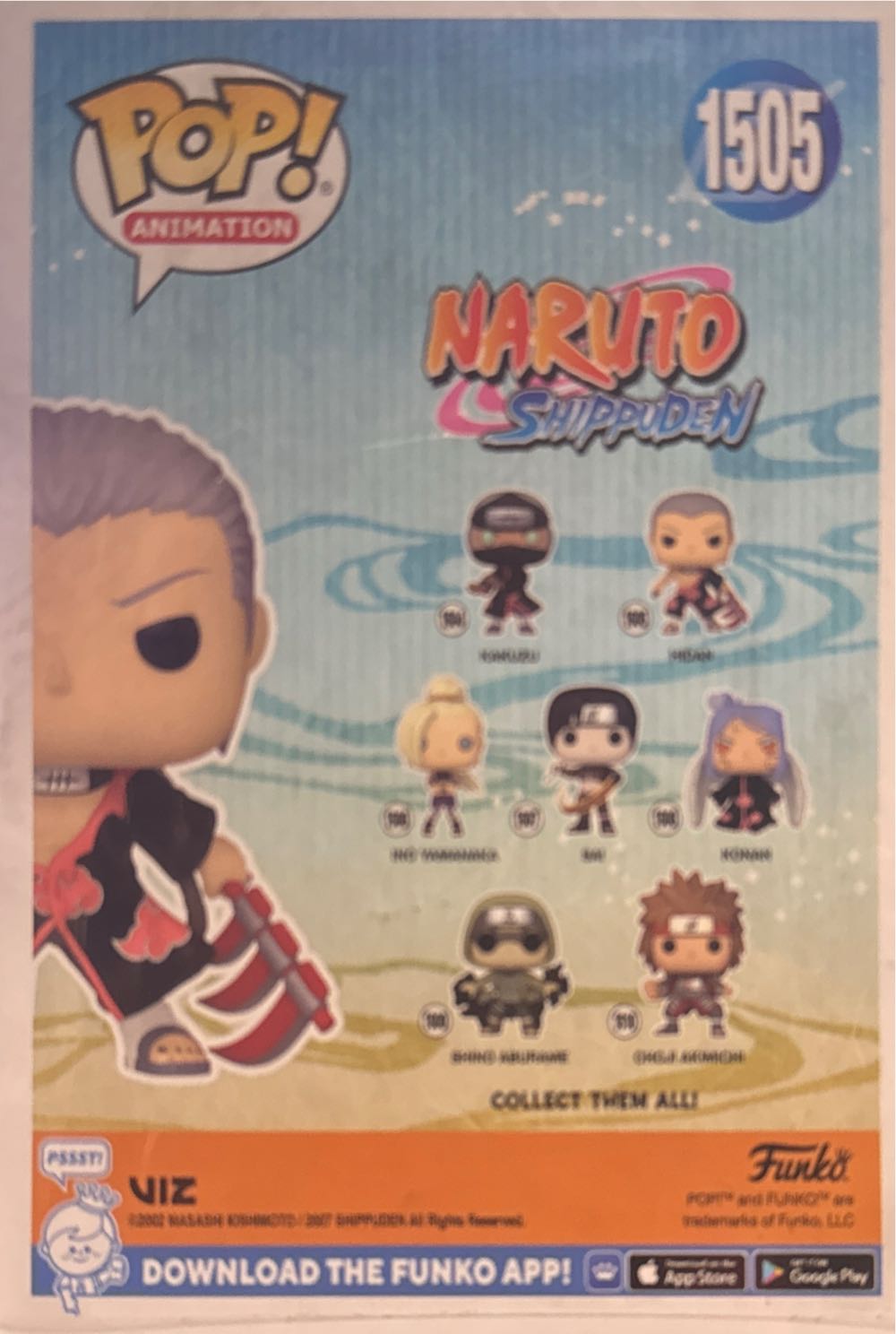 #1505 Animation: Naruto Shippuden: Hidan (Chase) - Naruto Shippuden vinyl figure collectible [Barcode 889698755290] - Main Image 2