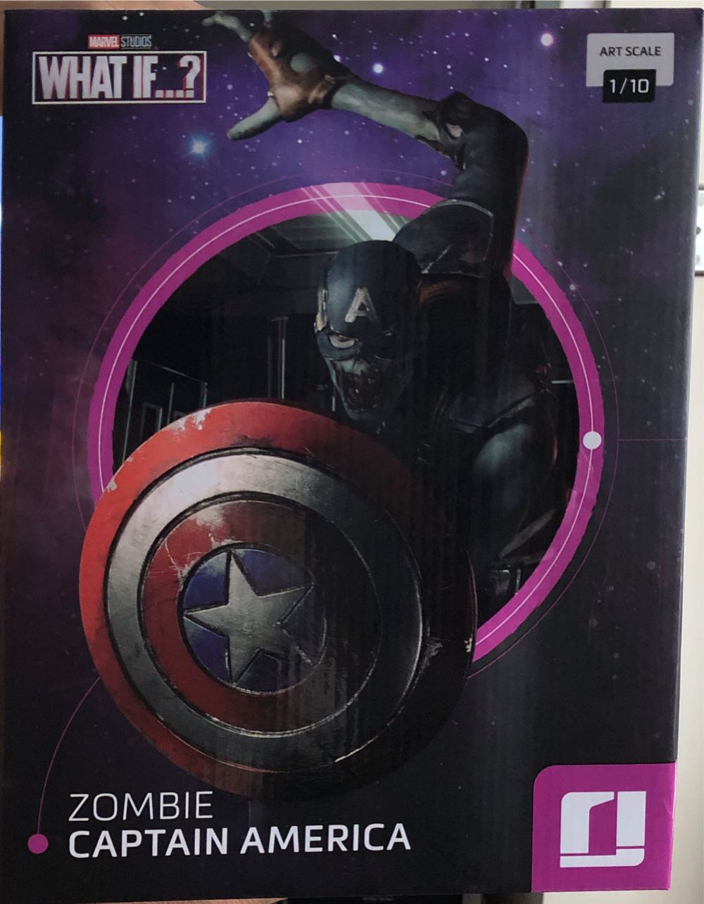 Iron Studios 1:10 Zombie Captain America What If...?  vinyl figure collectible [Barcode 609963128556] - Main Image 2