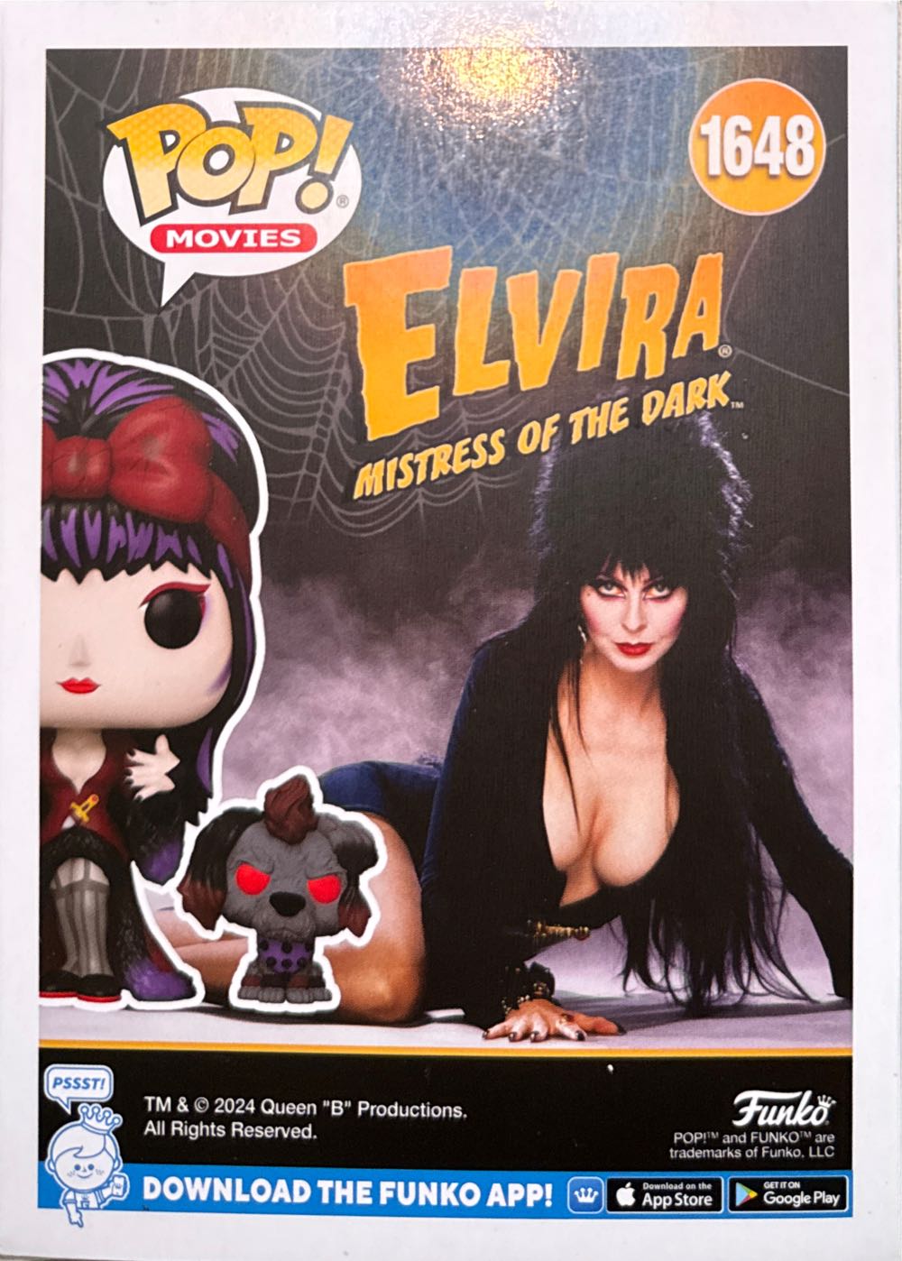 Elvira & Gonk - Exclusive - Elvira Mistress of the Dark vinyl figure collectible [Barcode 889698818087] - Main Image 4