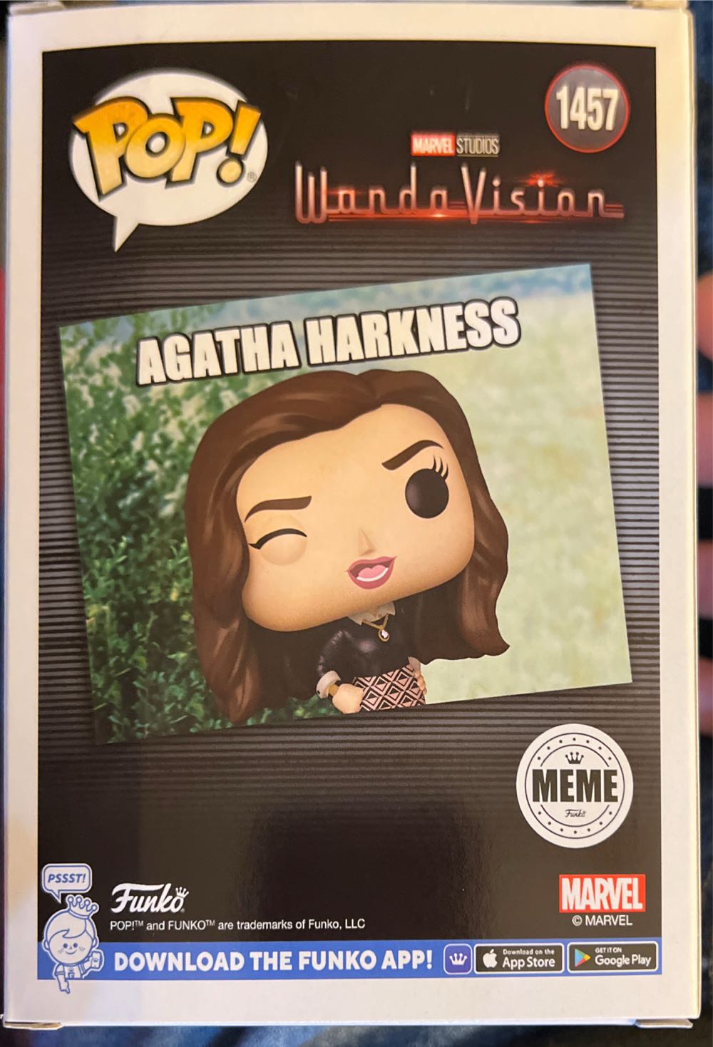 Agatha Harkness MEME - Marvel Universe vinyl figure collectible [Barcode 889698810708] - Main Image 2