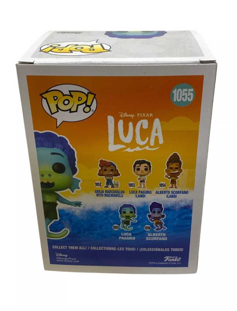 Luca Paguro (Sea Monster)  vinyl figure collectible - Main Image 3