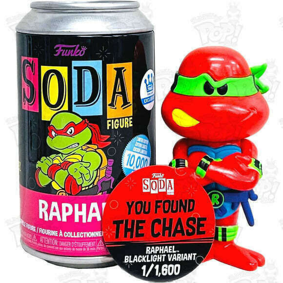 Raffaello - Teenage Mutant Ninja Turtles - FUNKOPOP Vinyl Soda - Teenage Mutant Ninja Turtles vinyl figure collectible [Barcode 889698608923] - Main Image 2