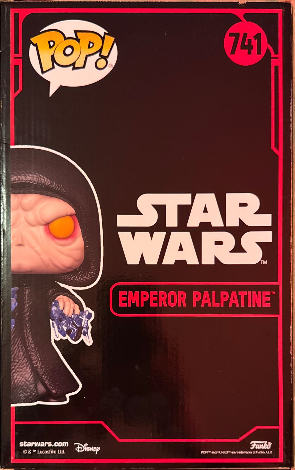 Funko Pop! Jumbo: Star Wars: Star Wars Darkside Emperor Palpatine - Star Wars vinyl figure collectible [Barcode 889698807685] - Main Image 3