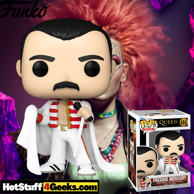 Queen - Freddie Mercury #414 - Queen vinyl figure collectible [Barcode 889698753746] - Main Image 4