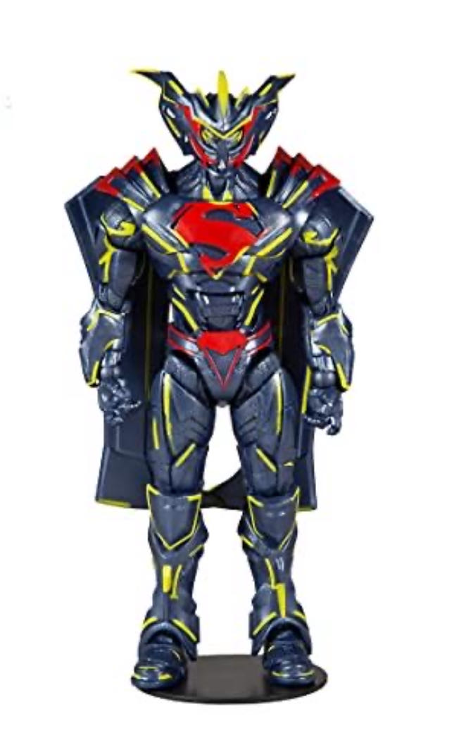 DC Multiverse Superman: Energized Unchained Armor  vinyl figure collectible [Barcode 787926151732] - Main Image 2