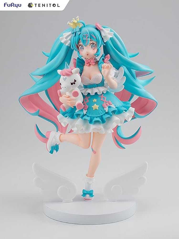 Hatsune Miku Yumekawa Princess by FuRyu Tenitol - Vocaloid vinyl figure collectible - Main Image 3