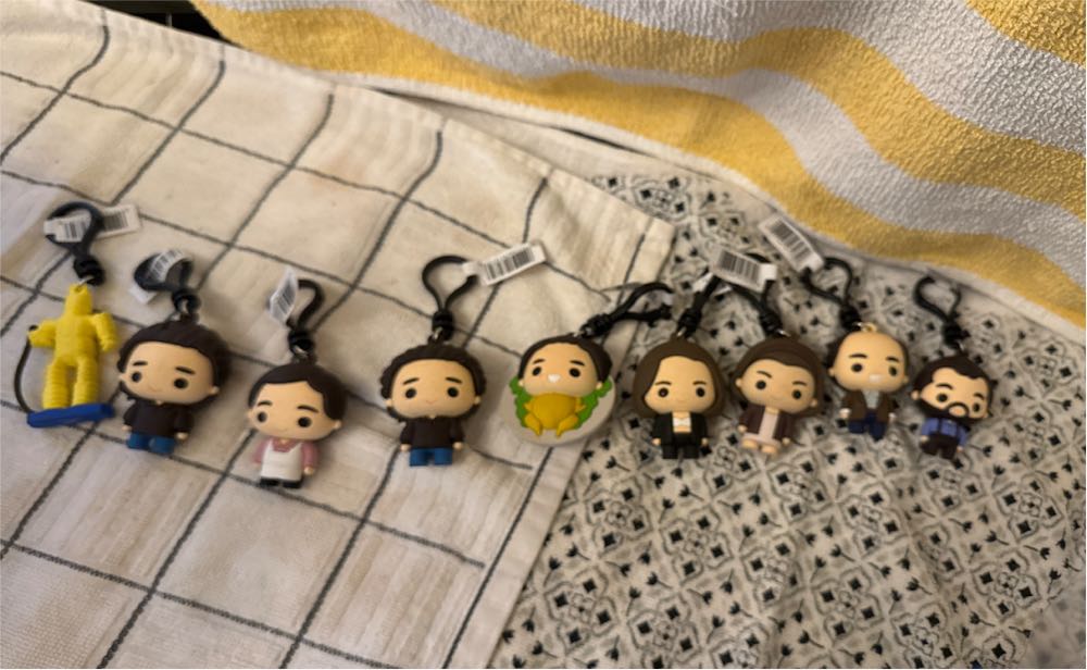 Monogram International Seinfeld Series 3 3d Foam Bag Clip Set  vinyl figure collectible [Barcode 077764472756] - Main Image 2