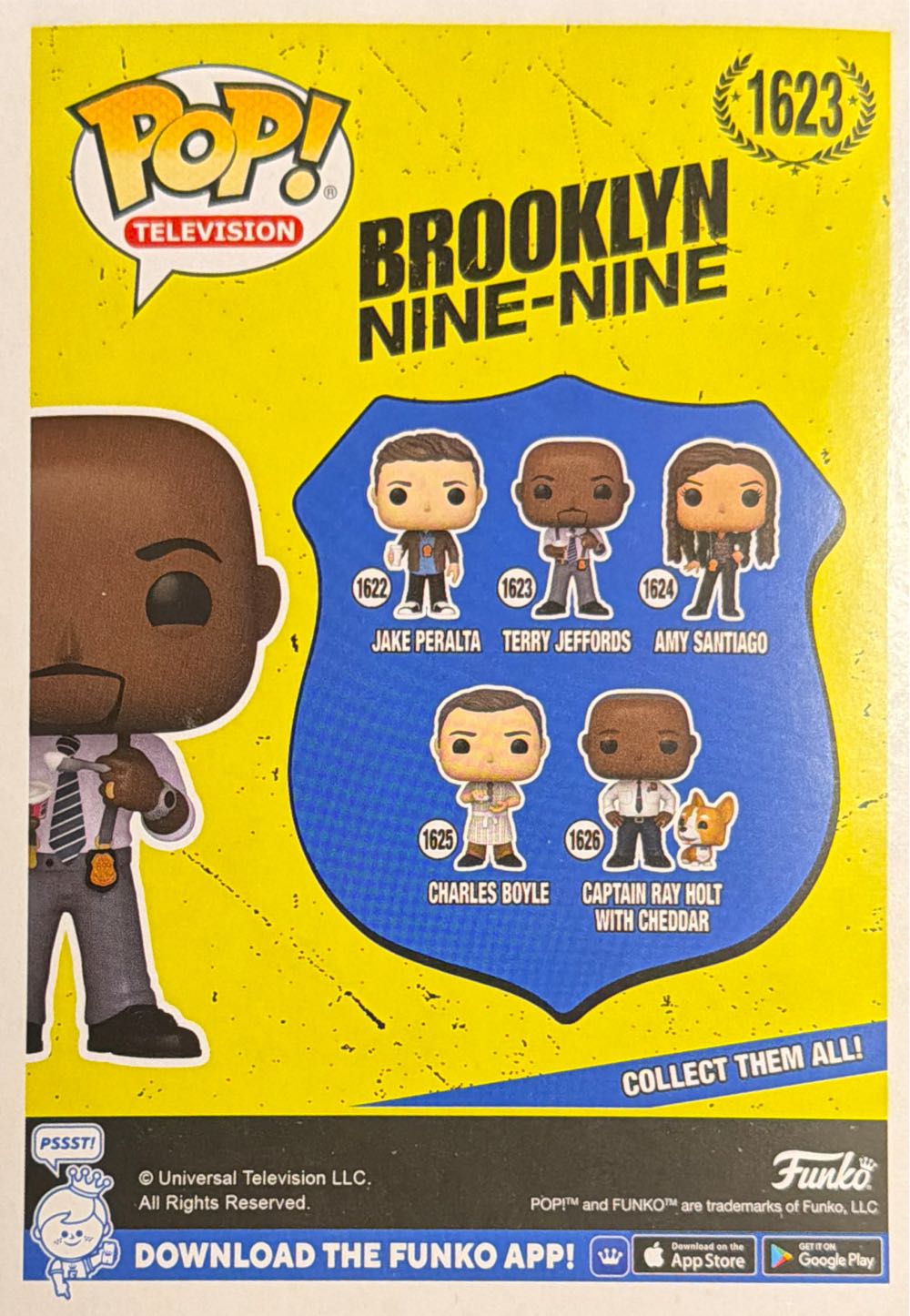 Terry Jeffords  vinyl figure collectible [Barcode 889698614009] - Main Image 3