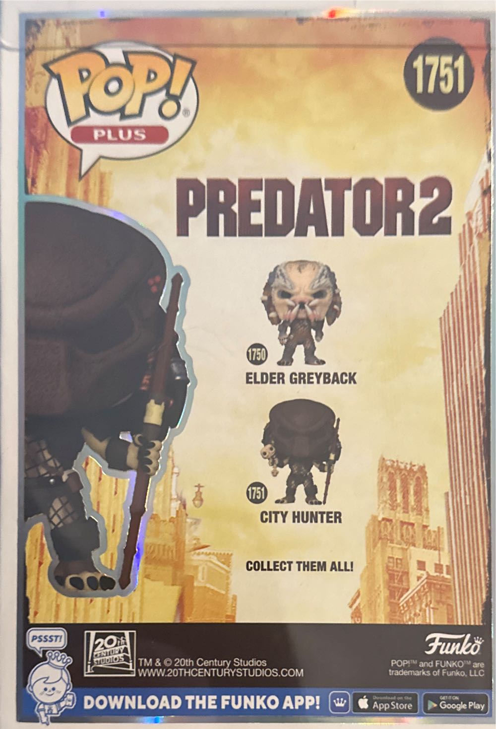 Predator City Hunter $15 - Predator vinyl figure collectible - Main Image 2