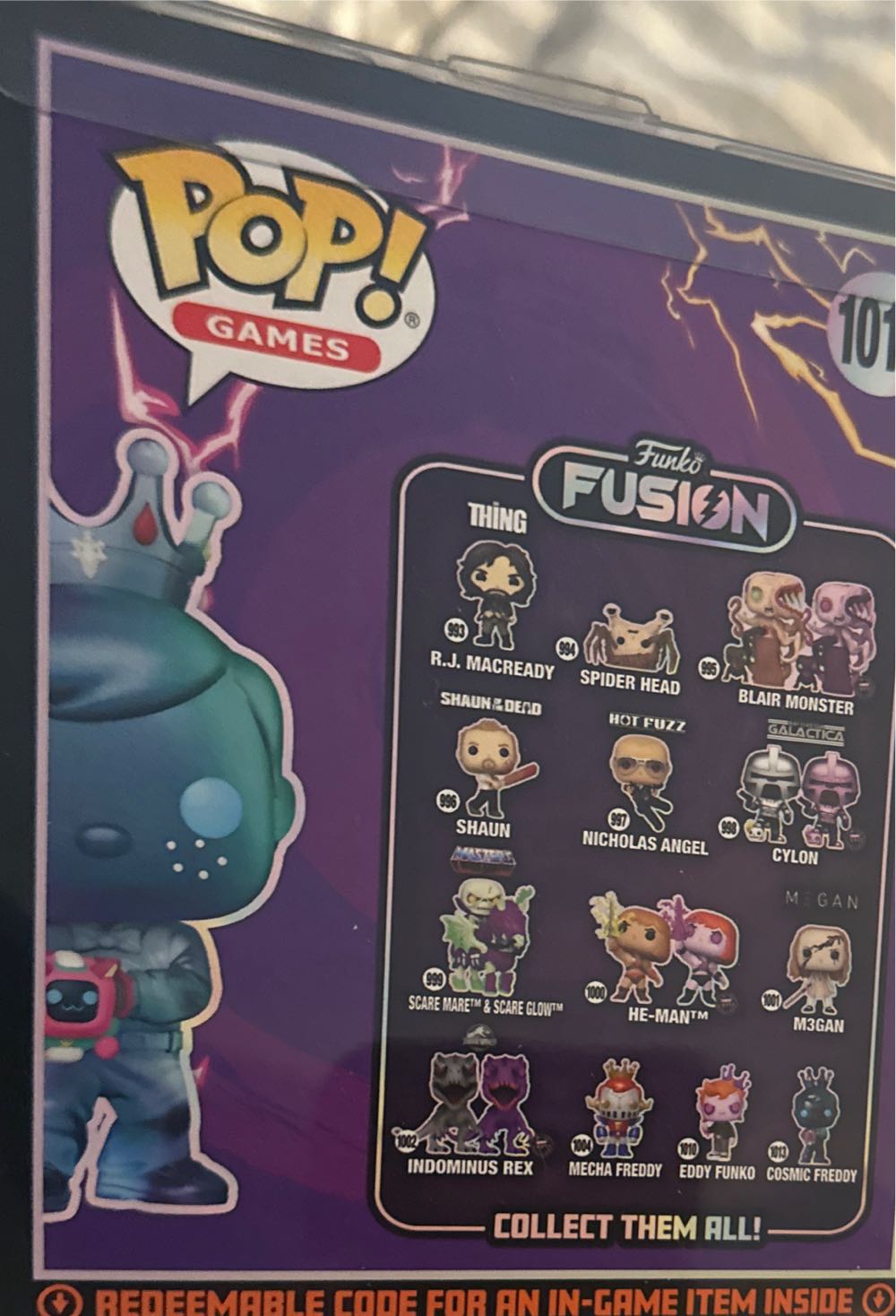 Cosmic Freddy Funko Fusion Cosmic Freddy Funko $30 - Freddy Funko vinyl figure collectible [Barcode 889698831444] - Main Image 2