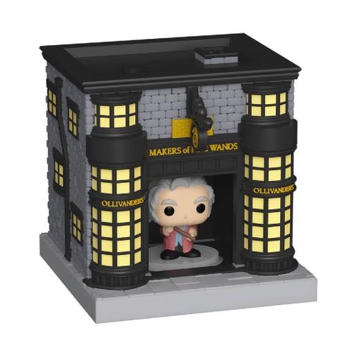 Bitty Pop! Towns Harry Potter Garrick Ollivander And Ollivander’s Wand Shop - Harry Potter vinyl figure collectible [Barcode 889698836272] - Main Image 3
