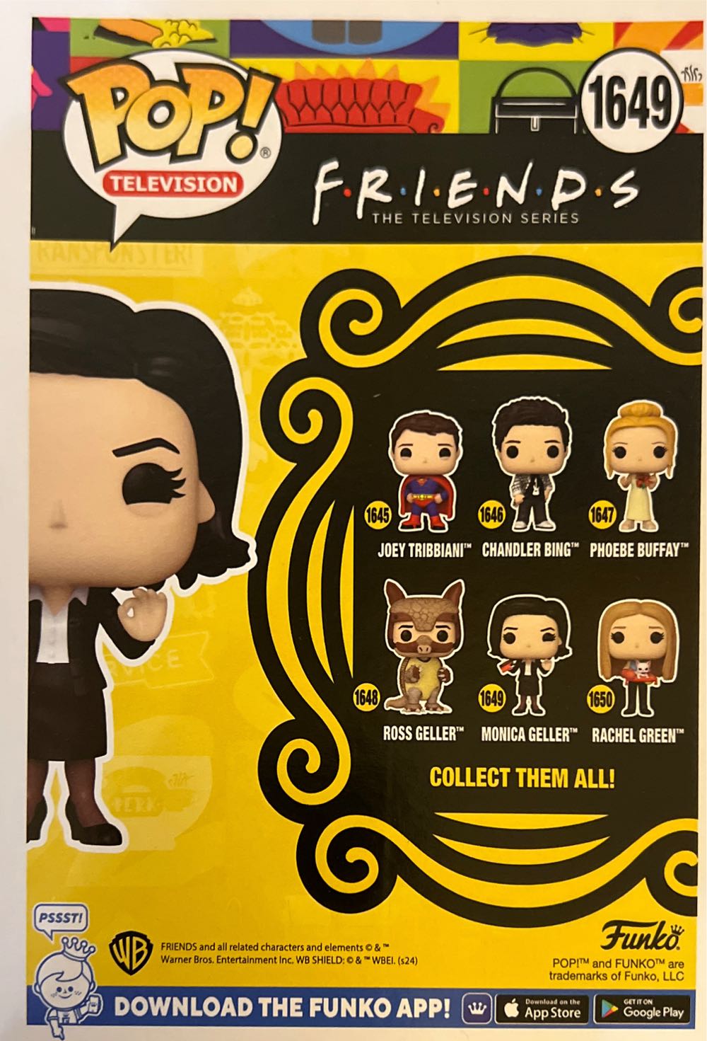 Monica Geller #1649 - Friends vinyl figure collectible [Barcode 889698801874] - Main Image 2