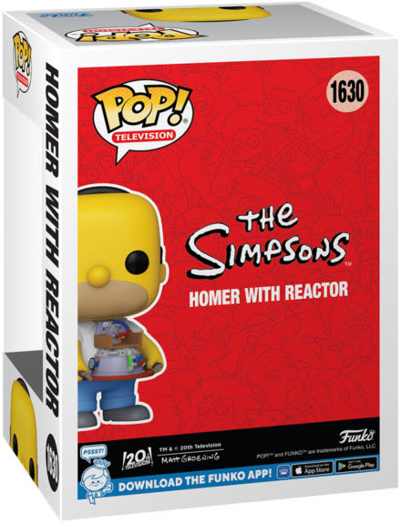Homer With Reactor - The Simpsons vinyl figure collectible [Barcode 889698787819] - Main Image 2