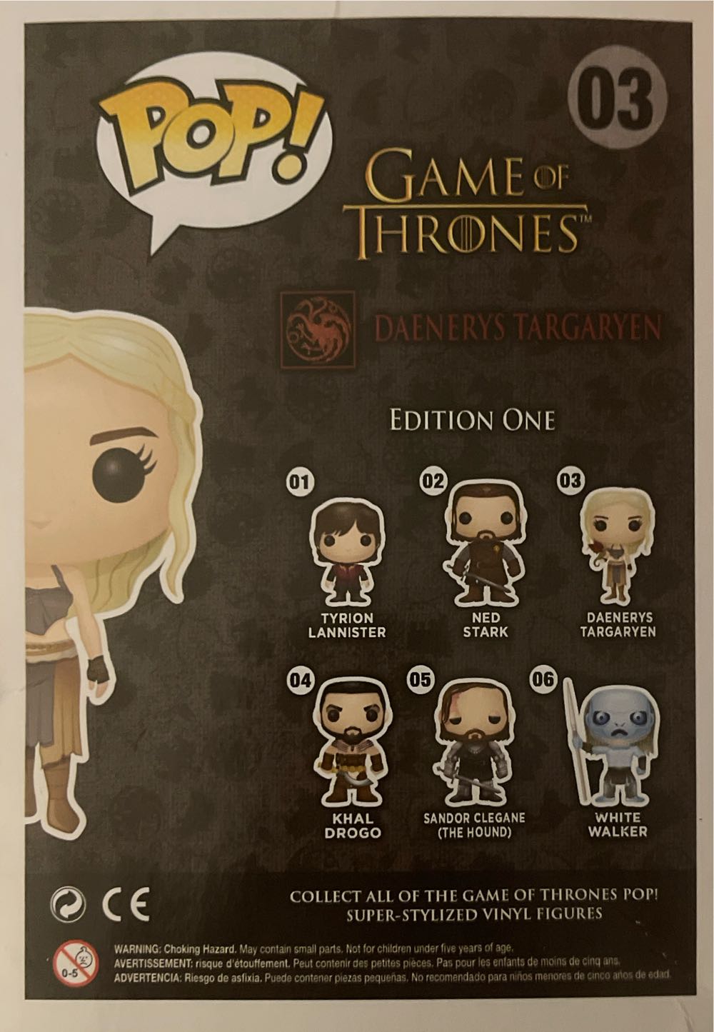 Daenerys Targaryen 03  vinyl figure collectible - Main Image 3