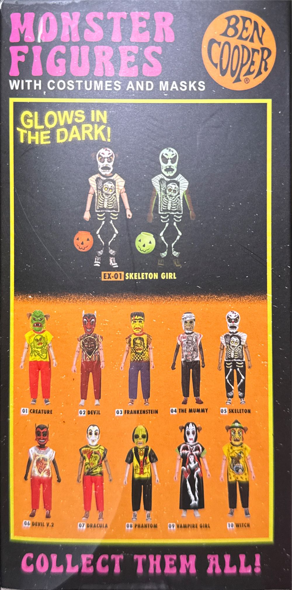 Skeleton Girl  vinyl figure collectible [Barcode 634482431672] - Main Image 2