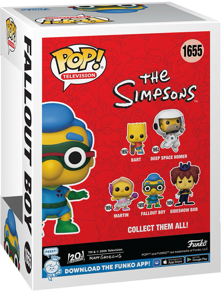 Fallout Boy - The Simpsons vinyl figure collectible [Barcode 889698800747] - Main Image 2