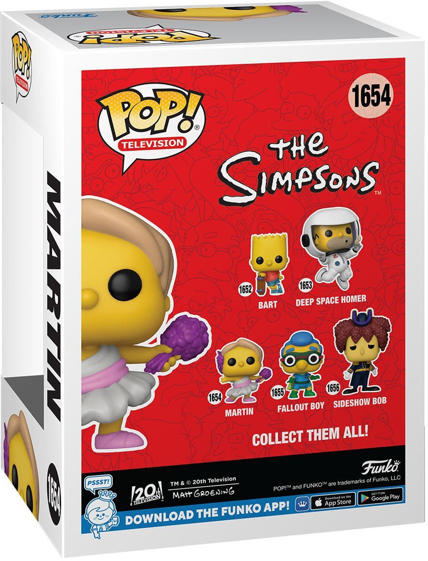 The Simpsons 1654 - Martin - The Simpsons vinyl figure collectible [Barcode 889698800730] - Main Image 2