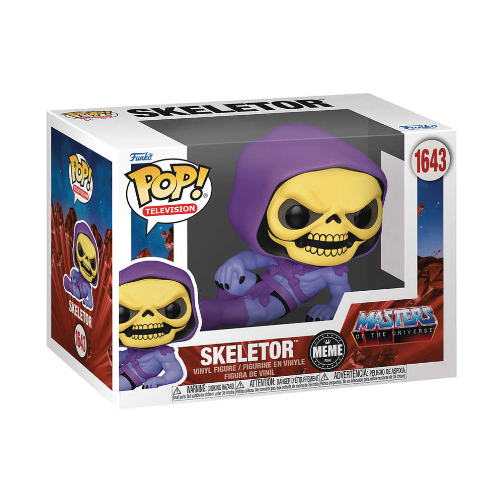 1643 Skeletor (Meme) - Masters of the Universe vinyl figure collectible [Barcode 889698810678] - Main Image 3