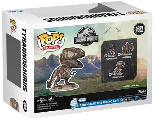 JW Tyrannosaurus Fossil - Jurassic World vinyl figure collectible [Barcode 889698802253] - Main Image 3