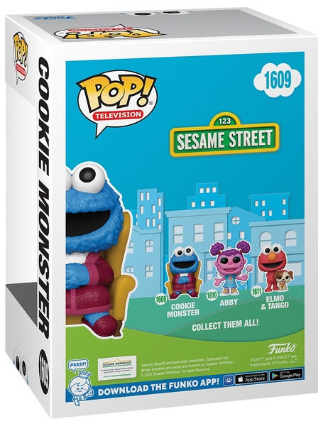 Cookie Monster - Seasame Street vinyl figure collectible [Barcode 889698801423] - Main Image 3
