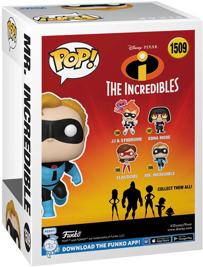 Mr. Incredible - The Incredibles vinyl figure collectible [Barcode 889698809511] - Main Image 2