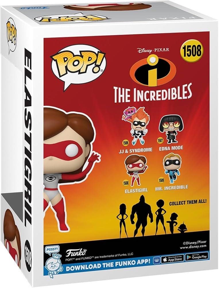 Incredibles #1508 Elastigirl Chase - The Incredibles vinyl figure collectible [Barcode 889698809504] - Main Image 2